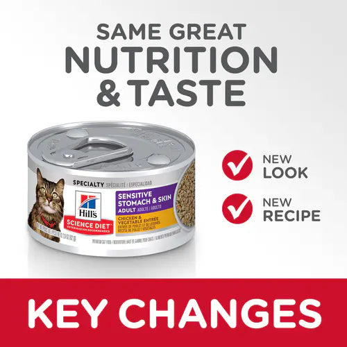 Hill's Science Diet Sensitive Stomach & Skin Canned Cat