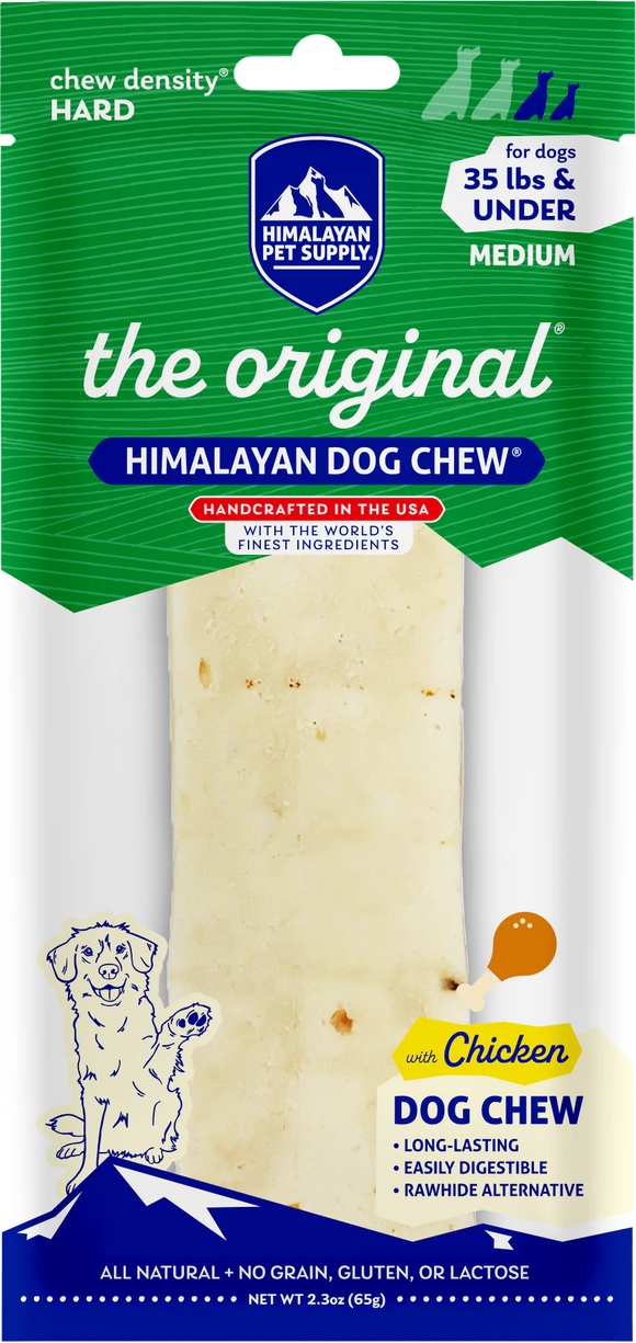Himalayan Pet Supply Himalayan Dog Chew with Chicken for Dogs - Medium Dogs 35lbs & Under - 1 chew - Dog Treats 1