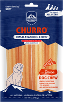 Himalayan Pet Supply yakyCHURRO with Bacon Dog Chews (4 ct) - Dog Treats 1