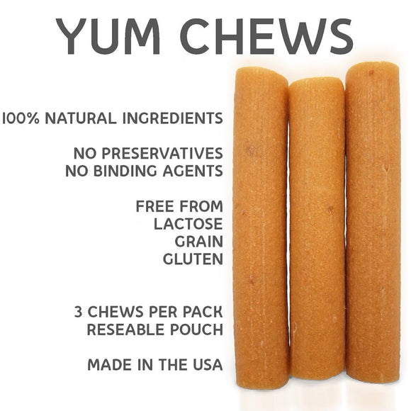 Himalayan Pet Supply yakyYUM with Peanut Butter Dog Chews (4 ct)