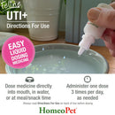 HomeoPet Feline UTI+ Urinary-Tract Support for Cats (15 ml)