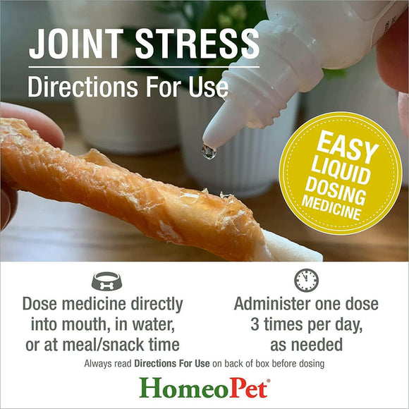HomeoPet Joint Stress (15 ml) - Dog Supplements & Vitamins 5