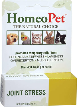 HomeoPet Joint Stress (15 ml) - Dog Supplements & Vitamins 1