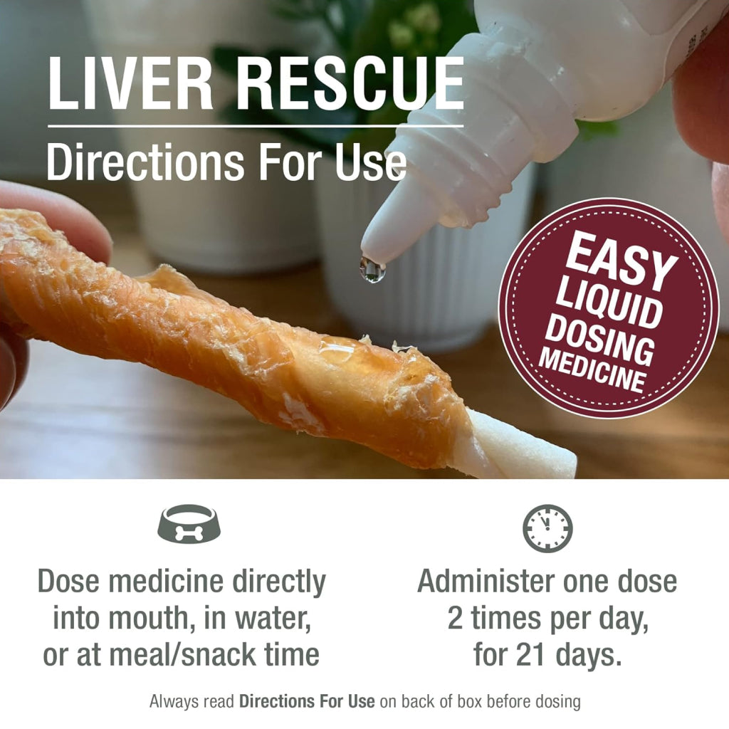 HomeoPet Liver Rescue Homeopathic Medicine For Pets Liver Disease