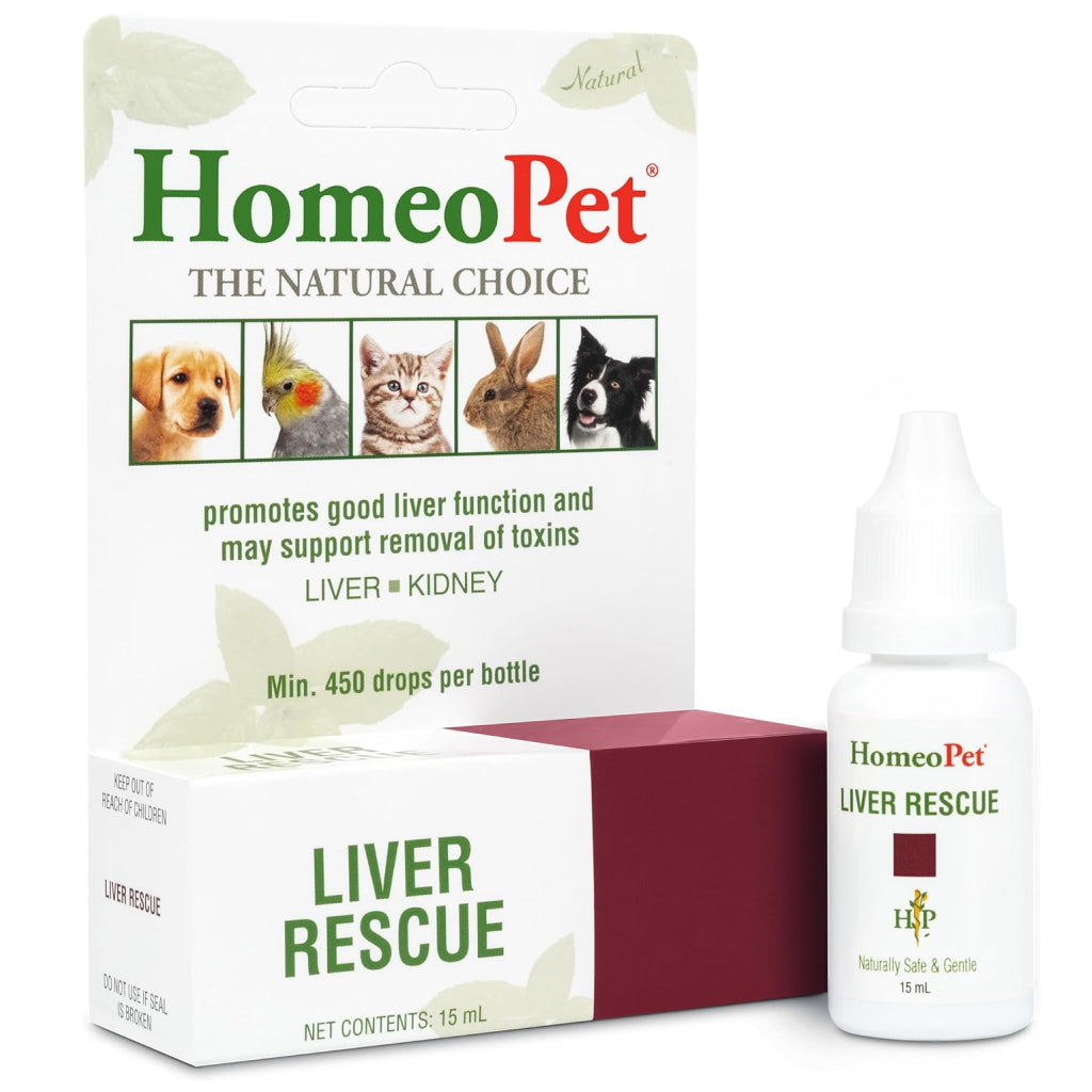 HomeoPet Liver Rescue Homeopathic Medicine For Pets Liver Disease