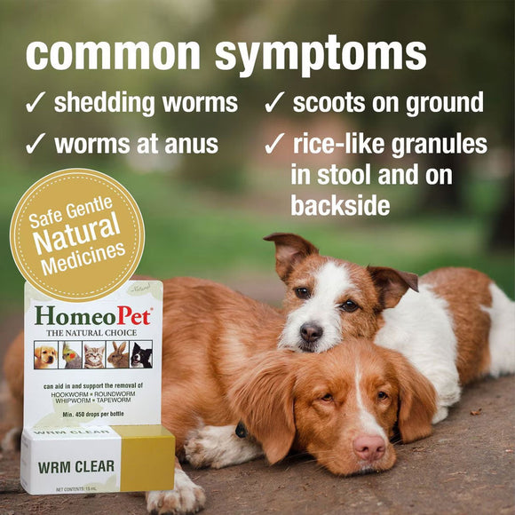HomeoPet WRM Clear for Pets