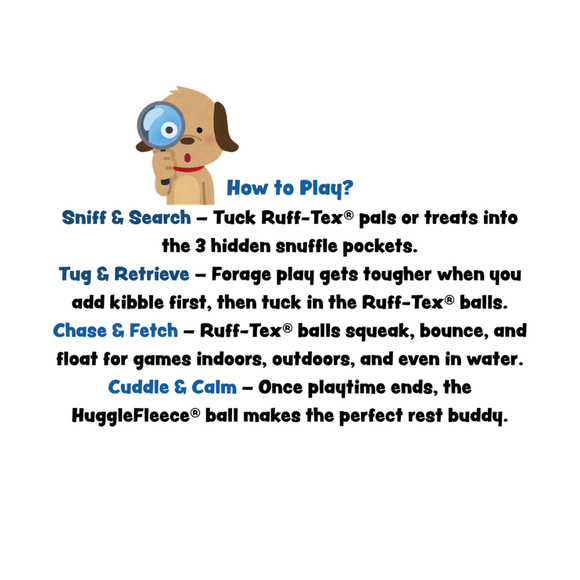 How to play - Puzzle Ball for Dog