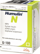 Humulin N U-100 Insulin (10 ml) - 2