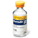 Humulin R U-100 Insulin Injection - 10 ml vial - 1