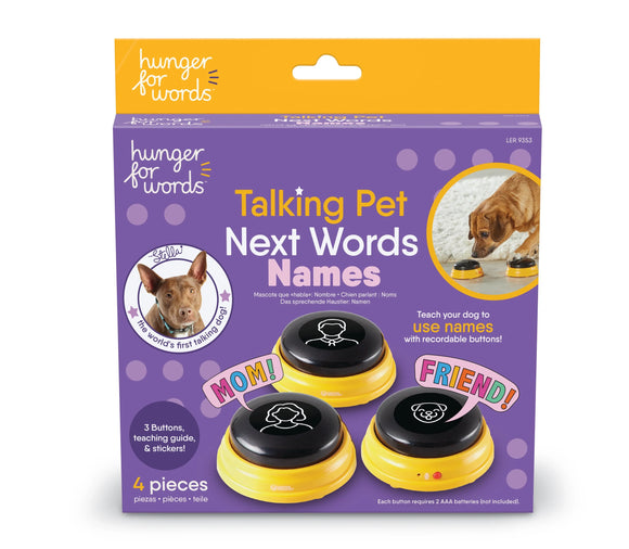Hunger for Words Talking Pet Next Words Name - Dog Toys 3
