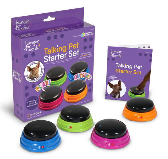 Hunger For Words Talking Pet Starter Set - Dog Toys 1