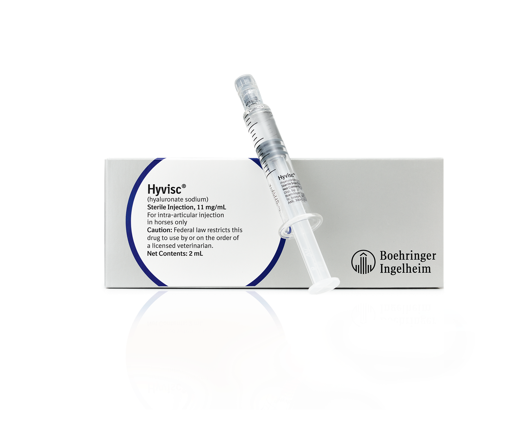 Hyvisc for Horse (Sodium Hyaluronate Injections), 2mL Prefilled Syringe