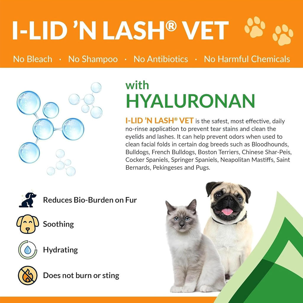 Pet Eyelid Cleanser | I-Lid 'n Lash Gel Pump