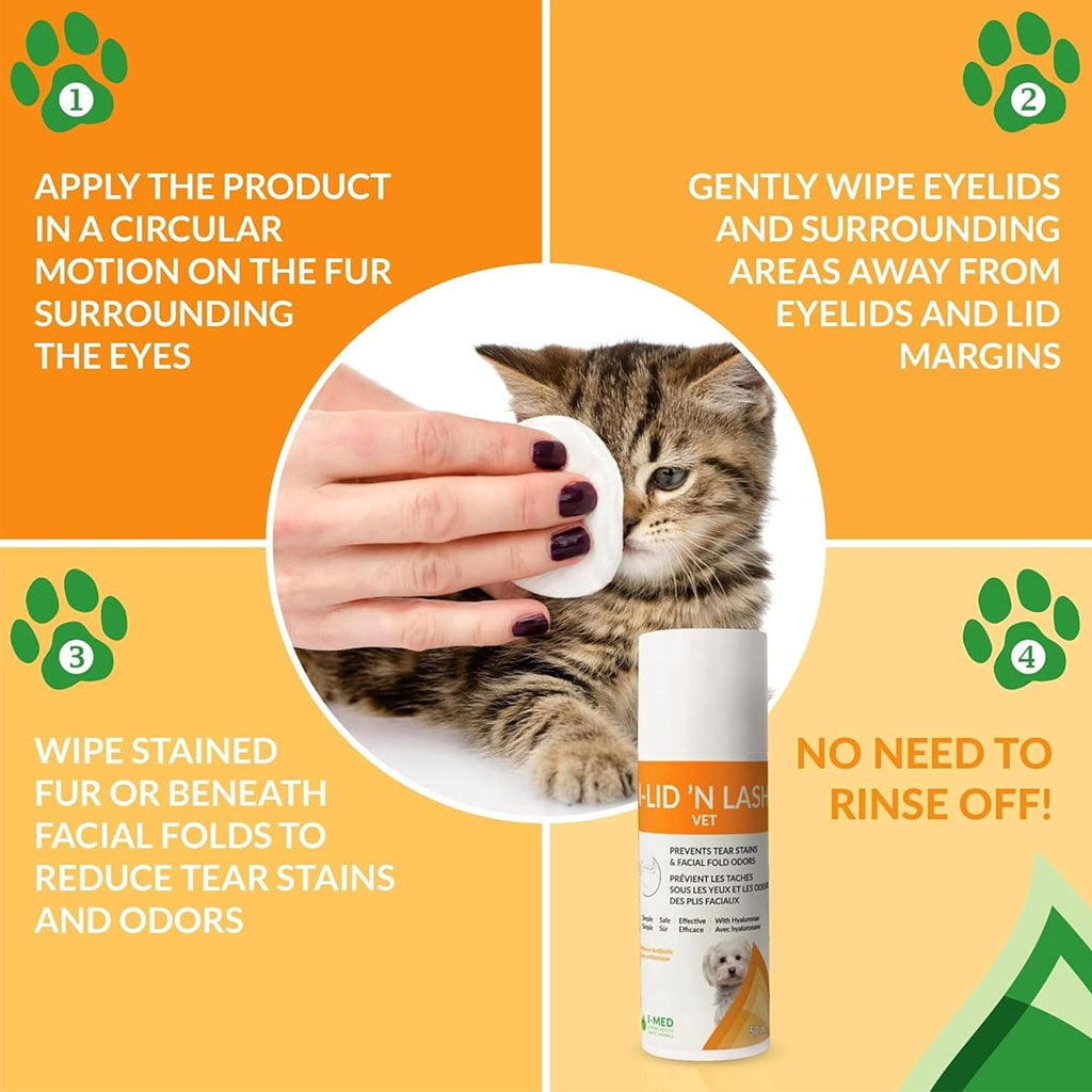 Pet Eyelid Cleanser | I-Lid 'n Lash Gel Pump