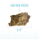 Icelandic+ Cod Skin Pieces Dog Treats 1-lb - Dog Treats 2