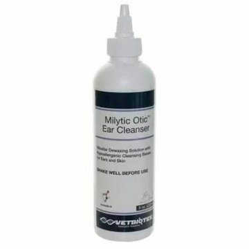 VetBiotek Milytic Otic Ear Cleanser & Dewaxing Solution For Dogs & Cats (8 oz) - 0