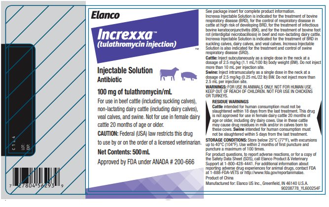 Increxxa (Tulathromycin) Injectable Solution - Respiratory Protection for Livestock