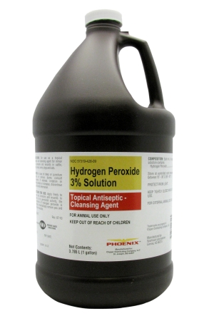 Hydrogen Peroxide 3% For Pets (Gallon) - 0