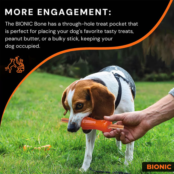 Bionic Durable Dog Toy for Power Chewers