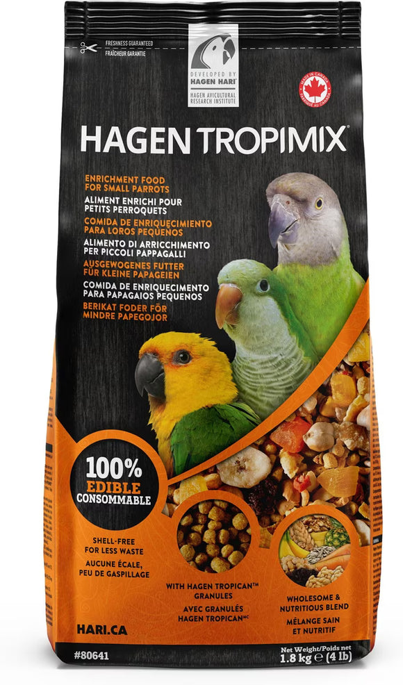 Hari Tropimic for Small Parrots, 4-lb