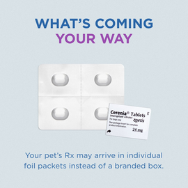 Cerenia (Maropitant Citrate) Tablets for Dogs - Anti Nausea Medication - 0