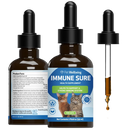 Immune SURE -for Feline Immune System Support - 2 oz - Cat Supplements & Vitamins 1