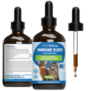 Immune SURE -for Feline Immune System Support - 4 oz - Cat Supplements & Vitamins 2