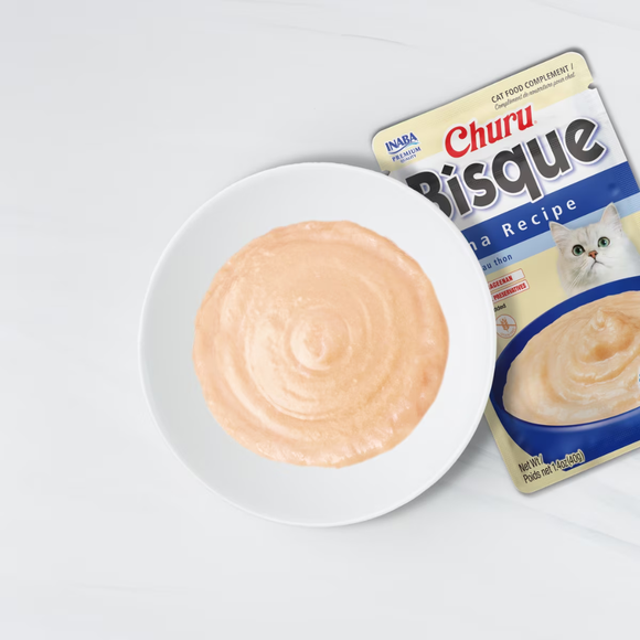 Inaba Churu Bisque (1.4 oz x 12 pouches) - Cat Treats 3