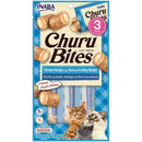 Inaba Churu Bites Chicken Recipe wraps Tuna with Scallop Recipe Cat Treats, 0.35-oz x pack of 3