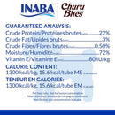 Inaba Churu Bites Chicken Recipe wraps Chicken with Cheese Dog Treats