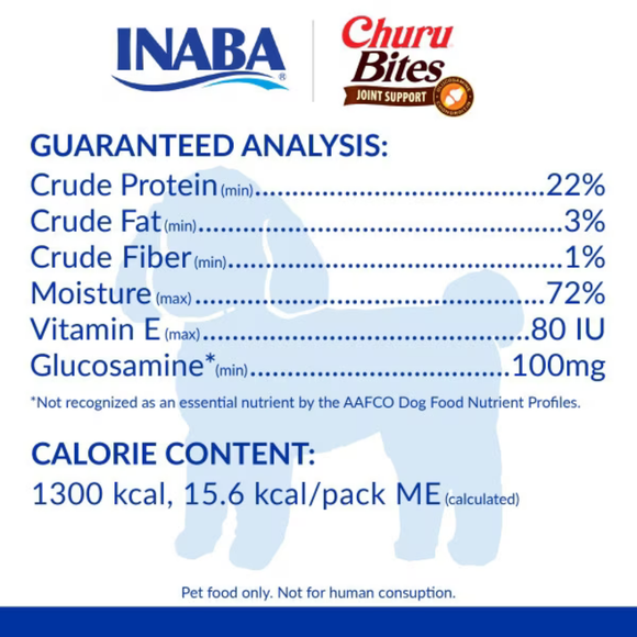 Inaba Churu Bites Joint Support Dog Treats (3 packs) - Dog Treats 7