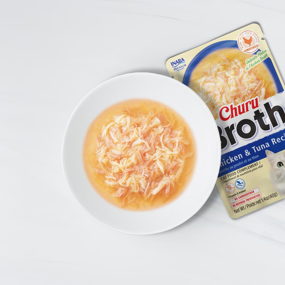 Inaba Churu Broth (1.4 oz x 12 pouches) - Cat Food 2