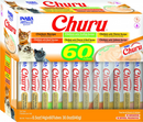 Inaba Churu Chicken Variety Pack Grain-Free Lickable Treat for Cats - Variety 6 - 60-count (box) - Cat Treats 17