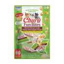 Inaba Churu Fun Bites Chicken Recipe Wraps Soft & Moist Cat Treats (3 packs) - Chicken & Pumpkin Filling / 1-pack - Cat