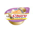 Inaba Churu Pop’n Serve Tuna & Bonita Flakes Recipe Grain-Free Lickable Cat Treats 1.2-oz cup - Cat Treats 3