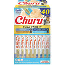 Inaba Churu Tuna Variety Pack Grain-Free Lickable Treat for Cats - Variety 4 - 40-count (box) - Cat Treats 15