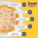 Inaba Dashi Delights Seafood Variety Pack in Broth Cat Food 2.5-oz pack of 12 - Cat Food 3
