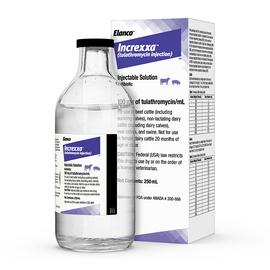 Increxxa (Tulathromycin) Injectable Solution - Respiratory Protection for Livestock - 250ml vial - 2