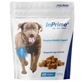 InPrime - Natural Joint Support for Dogs - Helps Maintain Normal Joint Mobility &Function - Supports Hip and Joint