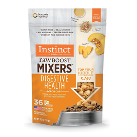 Instinct Raw Boost Mixers Digestive Health Freeze Dried Meal Topper for Cats (5.5 oz)