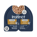 Instinct Flaked Grain Free Real Duck Entree in Gravy Wet Cat Food (2.64 oz split cup x 12 pack) - Cat Food 1