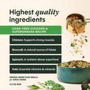 Instinct Fresh Dried Meal Blends Freeze-Dried Cage-Free Chicken & Supergreens Recipe for Dogs - Dog Treats 3