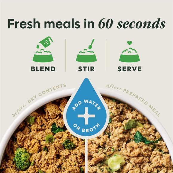 Instinct Fresh Dried Meal Blends Freeze-Dried Cage-Free Chicken & Supergreens Recipe for Dogs - Dog Treats 4
