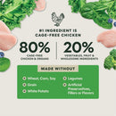 Instinct Fresh Dried Meal Blends Freeze-Dried Cage-Free Chicken & Supergreens Recipe for Dogs - Dog Treats 5