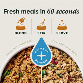 Instinct Fresh Dried Meal Blends Freeze-Dried Cage-Free Chicken & Harvest Blend Recipe for Dogs - Dog Treats 2