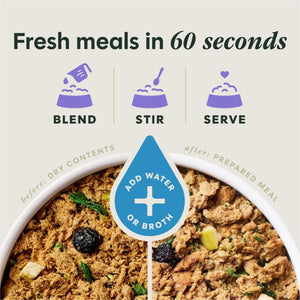 Instinct Fresh Dried Meal Blends Freeze-Dried Grass-Fed Beef & Orchard Blend Recipe for Dogs - Dog Treats 2