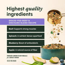 Instinct Fresh Dried Meal Blends Freeze-Dried Grass-Fed Beef & Orchard Blend Recipe for Dogs - Dog Treats 4