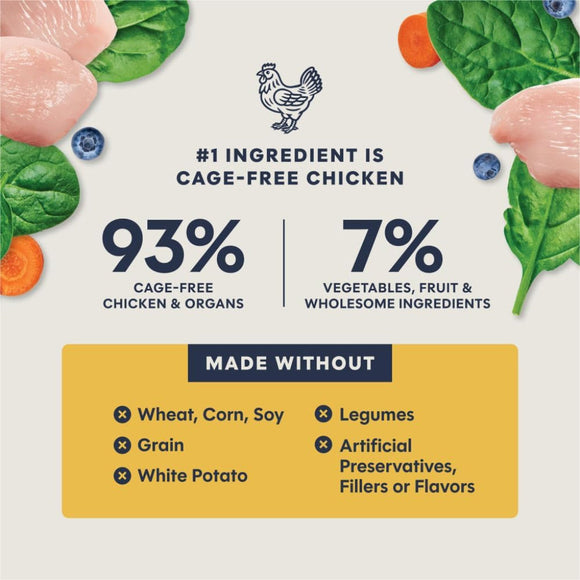 Instinct Fresh Dried Patés Freeze-Dried Raw Chicken Entrée for Cats - Cat Food 5
