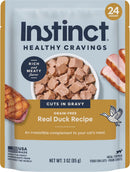 Instinct Grain-Free Healthy Cravings Savory Gravy Wet Cat Food 3-oz case of 24 - Duck - Cat Food 2