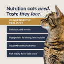 Instinct Pate Grain Free Real Duck Entree in Gravy Wet Cat Food (2.64 oz split cup x 12 pack) - Cat Food 5